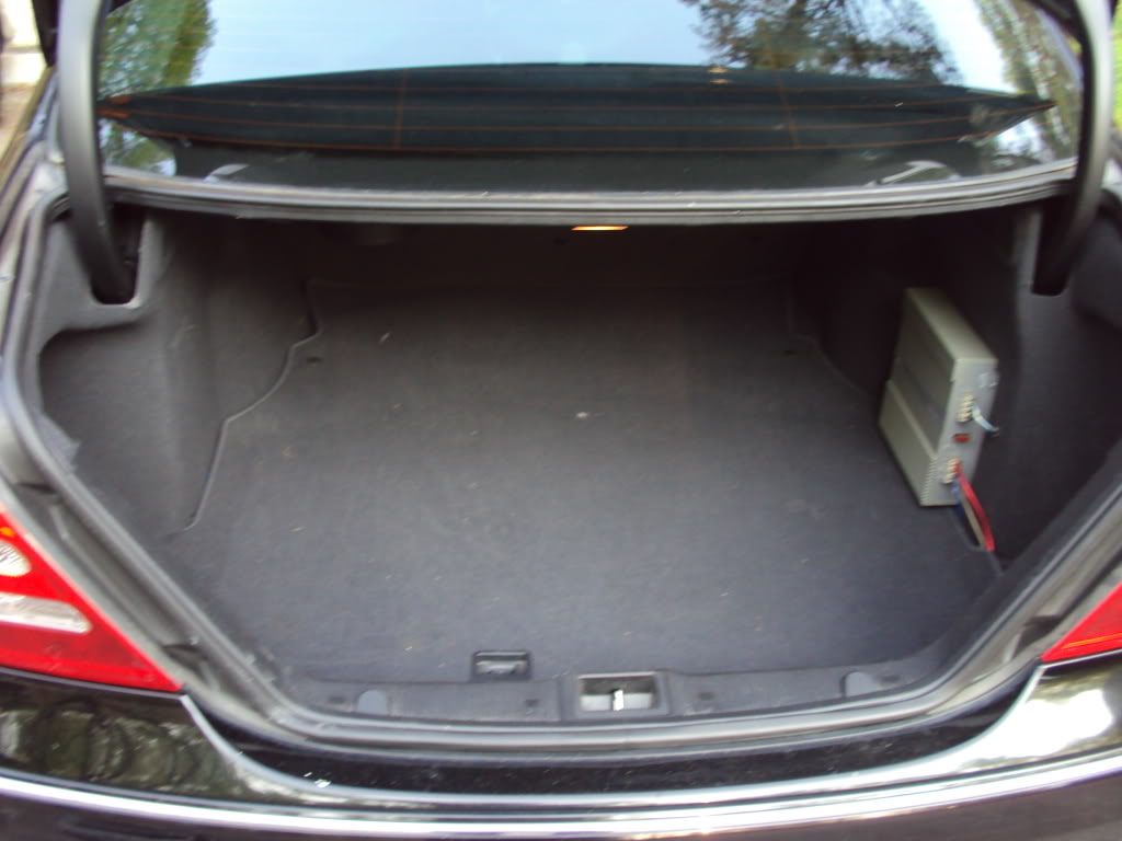 mercedes w203 subwoofer install on 2015
